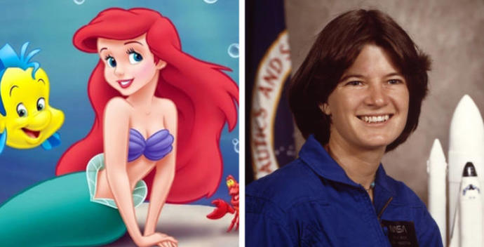 Ariel ve Sally Ride