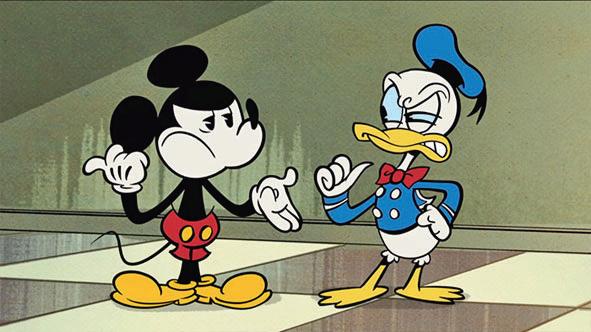 Mıckey Mouse ve Donald Duck