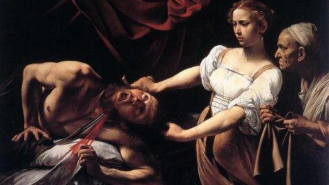Bir Katilin Vahşeti: Judith Holofernes’in Başını Keserken