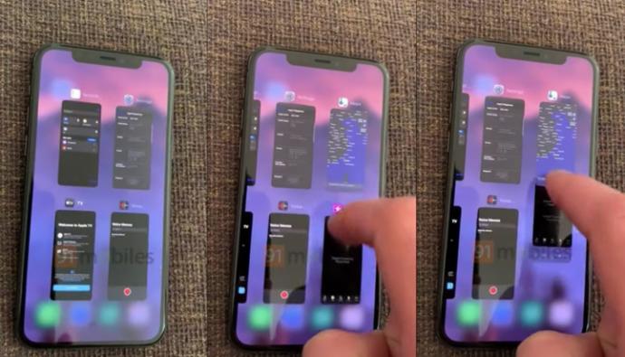 iOS 14 bölünmüş ekran