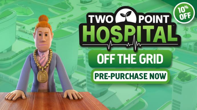 Two Point Hospital Yeni Ek Paketini Ön Siparişe Açtı: Off The Grid