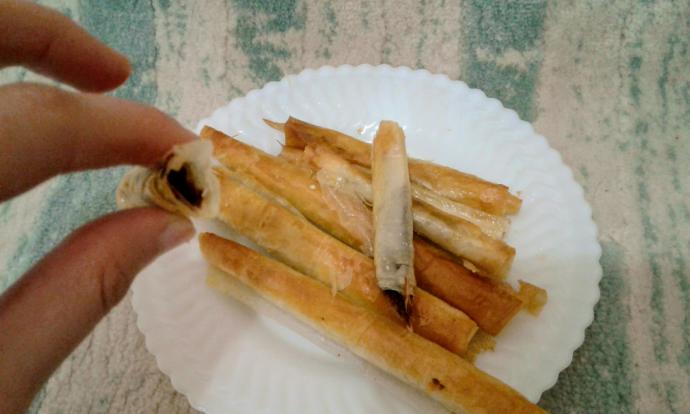 Can Sıkıntısına En İyi Çare🌟Baklavalık Yufkadan Çikolatalı Çıtır Rulokat Yaptım🎉