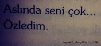 özlüyorum