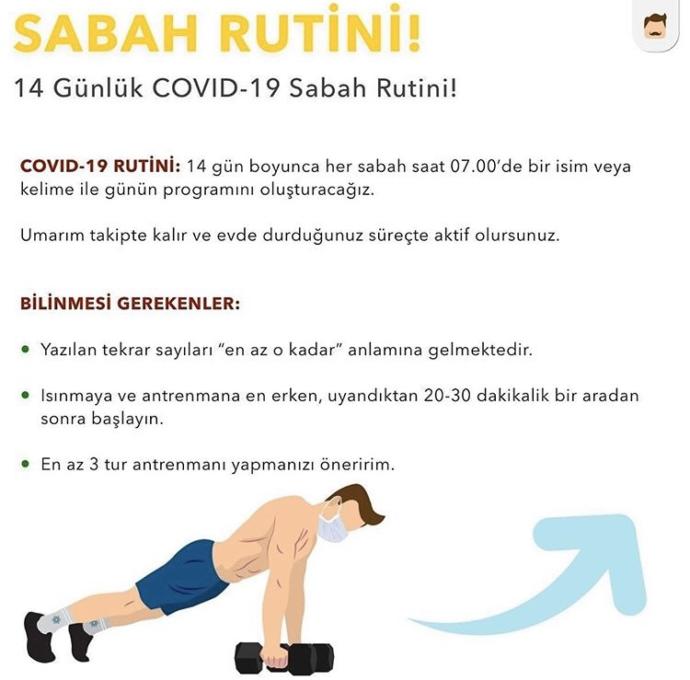 Evde Kal Ama Hareketsiz Kalma! Uzmanından Evde Yapılabilecek Basit Egzersizler