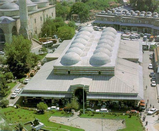Zamanın finans merkezi bedesten.