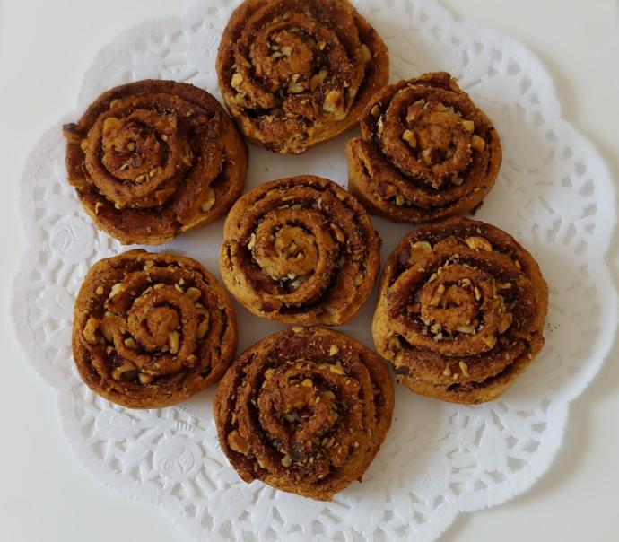 Doyurucu ve Lezzetli Bir Atıştırmalık: Tarçınlı, Fındıklı Çörek Tarifi!