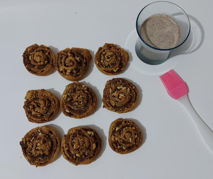 Doyurucu ve Lezzetli Bir Atıştırmalık: Tarçınlı, Fındıklı Çörek Tarifi!