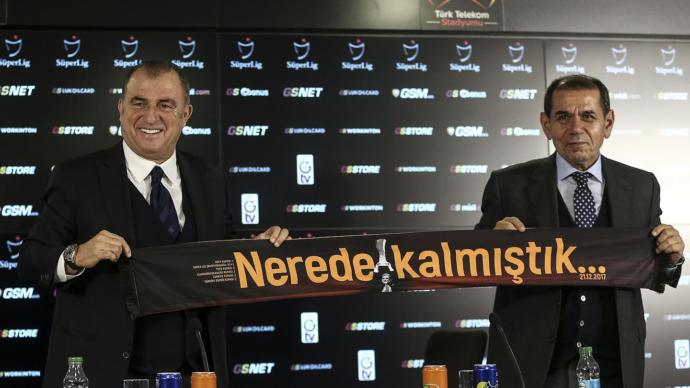 Fatih Terim İmza Töreninde