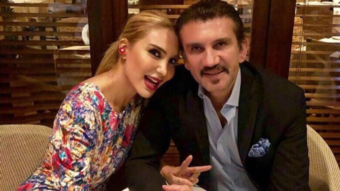 Rüştü Reçber ve eşi Işıl Reçber