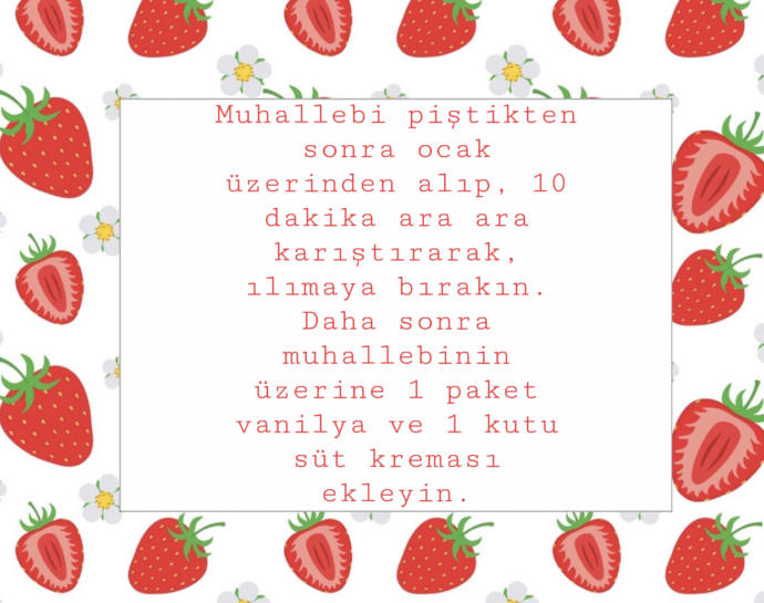 Sizi Yaz Günlerine Götürecek Harika Bir Tarif: Çilekli Magnolia 🌸 🍓