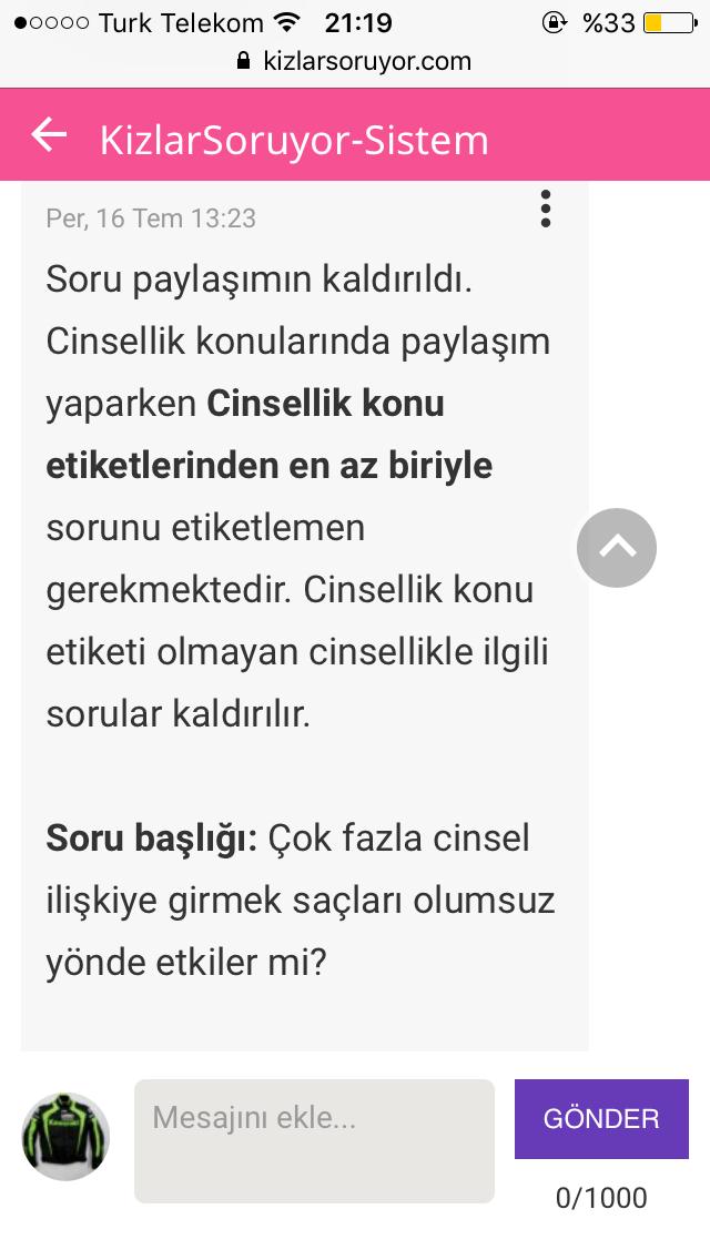 Saç bakım sorum