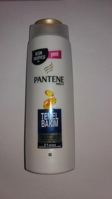 Pantene temel bakım 2si 1 arada şampuan ve saç kremi