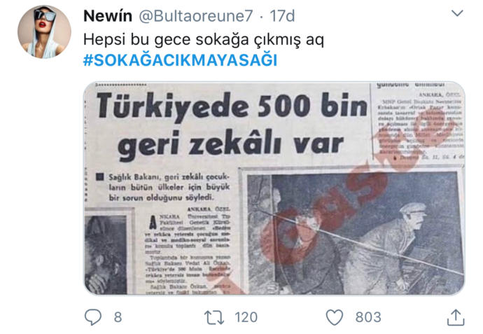 Ülkece Ağlanacak Halimize Gülüyoruz! #SokağaÇıkmaYasağı İle İlgili Atılan Trajikomik 10 Tweet