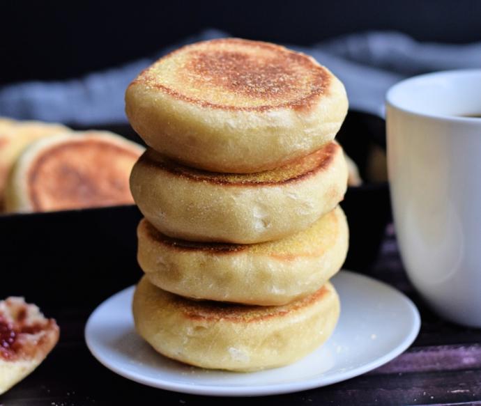 English Muffin Tarifi Geldi 😍 🌟 Ekmek Severler Toplanın ! 🍞