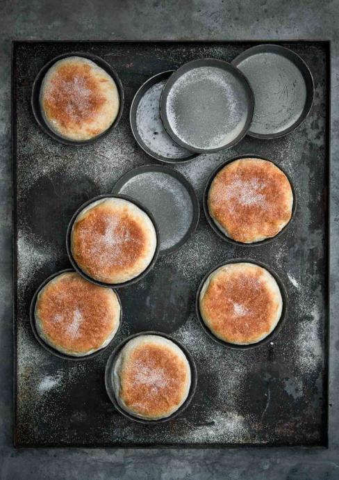 English Muffin Tarifi Geldi 😍 🌟 Ekmek Severler Toplanın ! 🍞