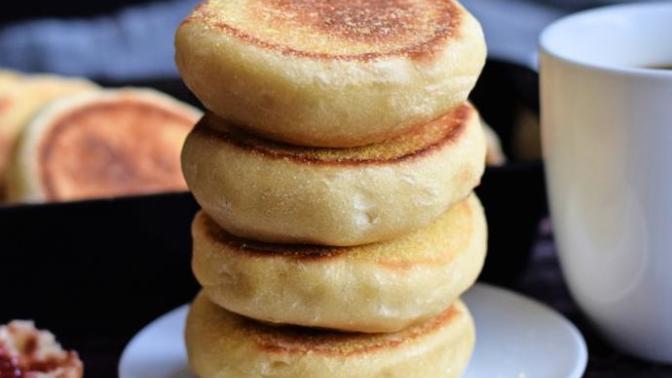 English Muffin Tarifi Geldi 😍 🌟 Ekmek Severler Toplanın ! 🍞