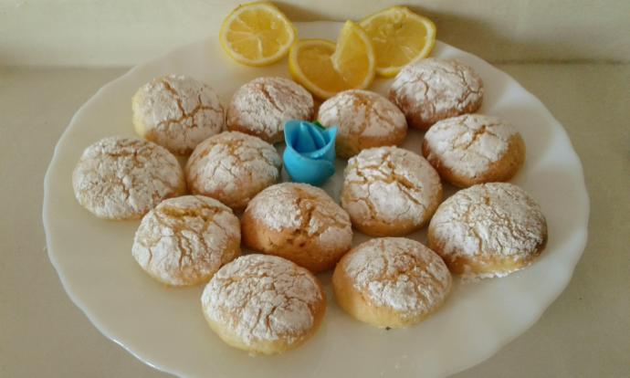Aramız Değil Kurabiyelerimiz Limoni Olsun 💫 Limonlu Çatlak Kurabiye Yaptım ✌
