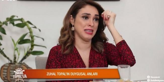 Zuhal Topal duygusal anlar yaşadı