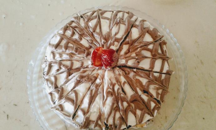Kakaolu Ve Çikolata Soslu Yaş Pasta Tarifim Sizlerle 🎂🍰🎂🍰🎂