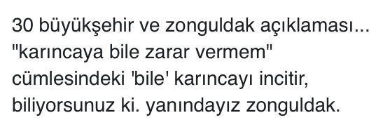 “30 Büyükşehir ve Zonguldak” Diyorlar! Peki Neden Zonguldak Dışlanıyor?