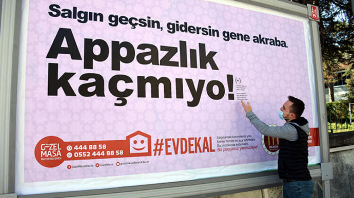Belediyelerin Yüzleri Güldüren Evde Kal Çağrıları