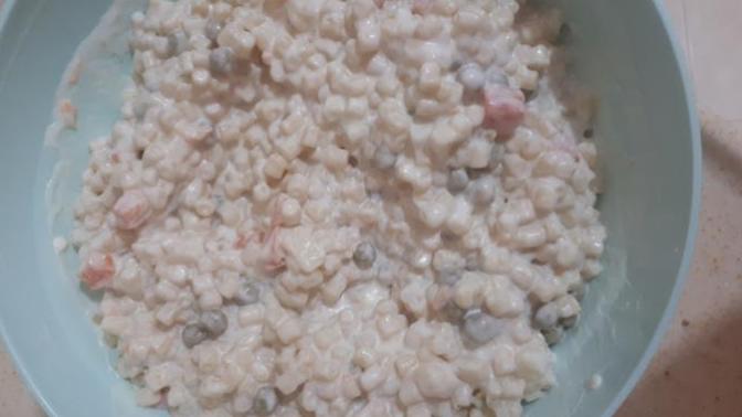 #Evdekal Haydi Sende Durma Makarna Salatası Yapalım😋!