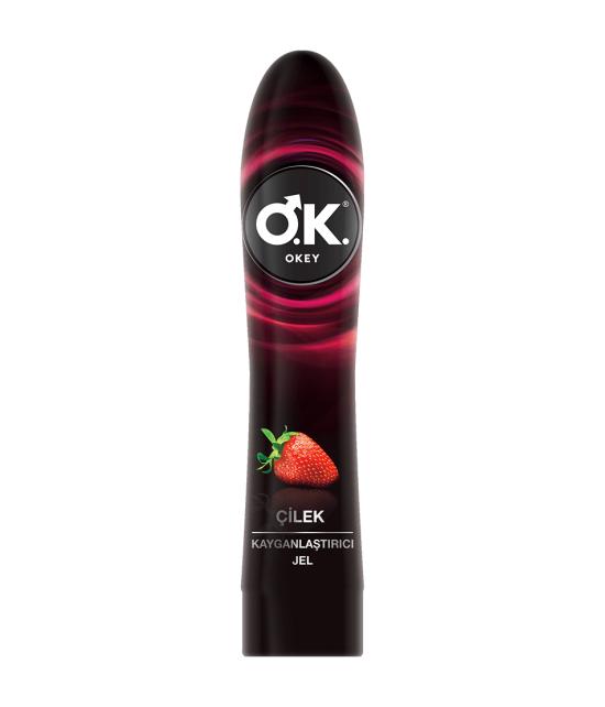 OKEY Kayganlaştırıcı Jel Çilek