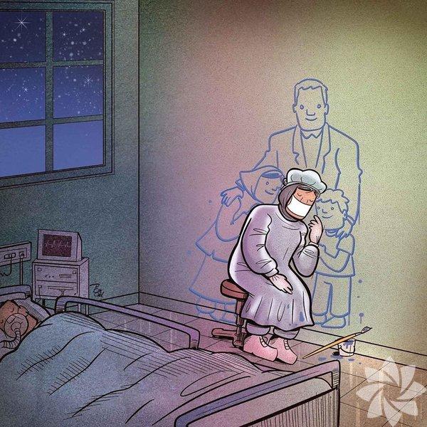 Kahraman Sağlık Çalışanlarına İthaf Olunur