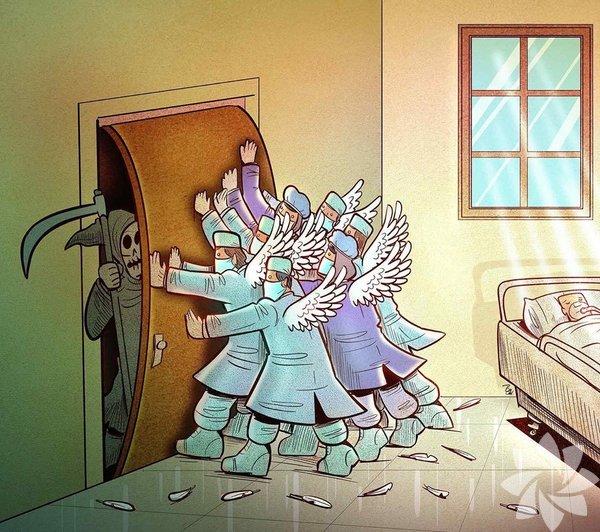 Kahraman Sağlık Çalışanlarına İthaf Olunur