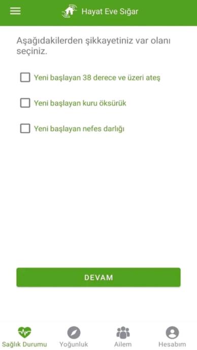 #EvdeKal Sürecinde #HayatEveSığar Uygulamasını Yükleyerek Riski Azalt!
