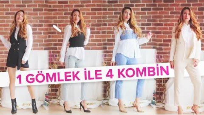 1 Gömlek 4 Kombin