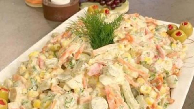 Leziz mi Leziz Yemelere Doyamayacağınız Salata Tarifim Sizlerle!