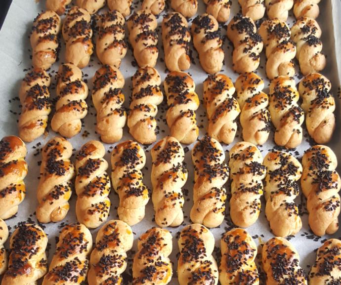 Mahlepli Tuzlu kurabiyelerim😋😋
