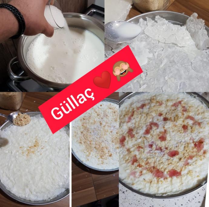 Kim Demiş Erkekler Tatlı Yapamaz: Güllaç Tarifi Veriyorum!