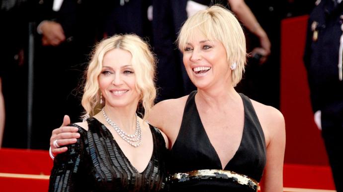Sharon Stone & Madonna