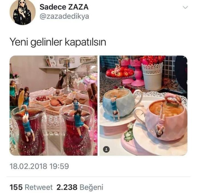 Fiyonklu Yeni Gelin Sunumlarına Alternatif: Twitter Fenomeni ve Muhteşem Ötesi 17 Yer Sofrası Şöleni