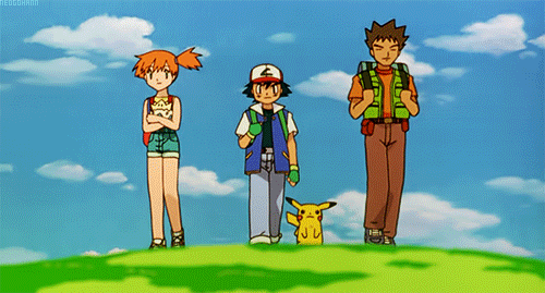 Misty & Ash & Brock