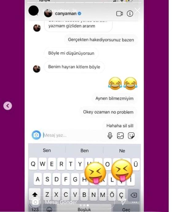 Sosyal Medya Fenomeni Enise Sude Can Yamanın Mesajlarını İfşaladı