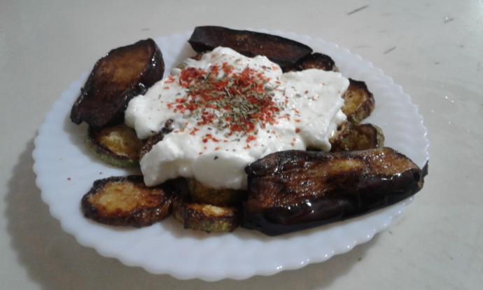 Kabak ve Patlıcan kızartması