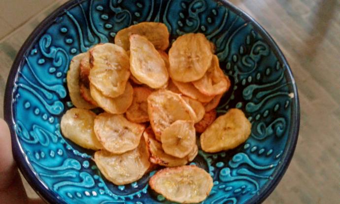 Şaşırtmaya Devam 😛 Muzdan Cips Yaptım 🎉🍌🍌🍌