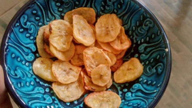 Şaşırtmaya Devam 😛 Muzdan Cips Yaptım 🎉🍌🍌🍌