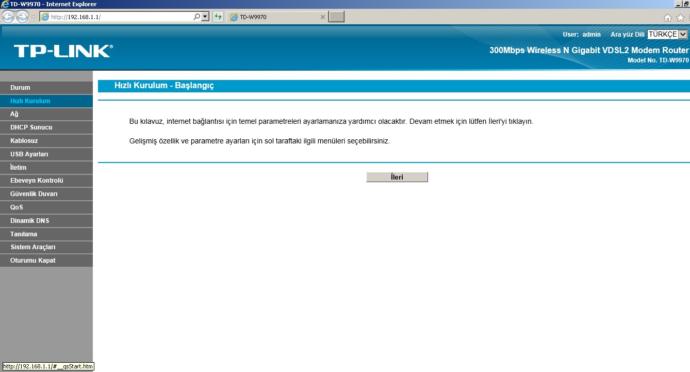 Admin paneli