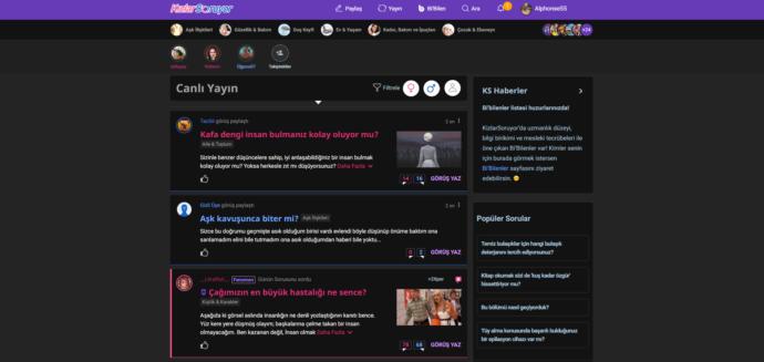 KizlarSoruyora Karanlık Tema Gelseydi Bizleri Neler Karşılayacaktı?