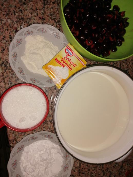 Kirazlı Puding Tarifi! Farklı Bir Sütlü Tatlı Türü Denemeye Ne Dersiniz?