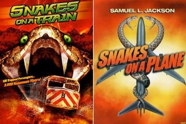 Snakes On A Traın vs Snakes On A Plane