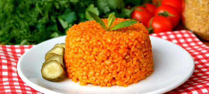 Pilav Sevenler Burda mı 🧐 Nefis Salçalı Bulgur Pilavı Tarifim 🥳