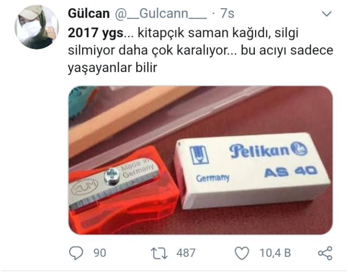 Abimden hatırlıyorum rezildi, silgisini yemiştim neyse.