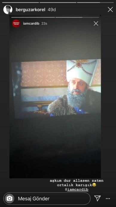 bergüzar korel cardi b paylaşım