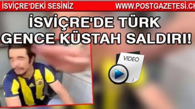 İsviçre'de Türk Gencine Saldırı