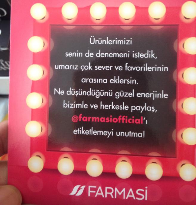Teşekkürler farmasi